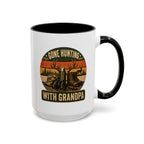Gone Hunting With Grandpa Mug — Personalized Gift for Grandpa