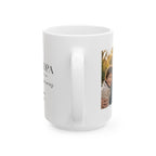Grandpa The Heart of Our Happiest Memories Mug — Personalized Gift for Grandpa
