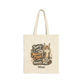 P045 Maine Coon Tote Bag – "Happiness is a Maine Coon on Your Lap" Canvas Shopper