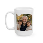 Grandpa The Heart of Our Happiest Memories Mug — Personalized Gift for Grandpa