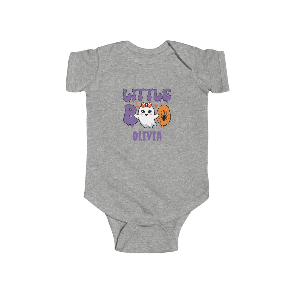 Little Boo Halloween Onesie — Personalized Baby Bodysuit