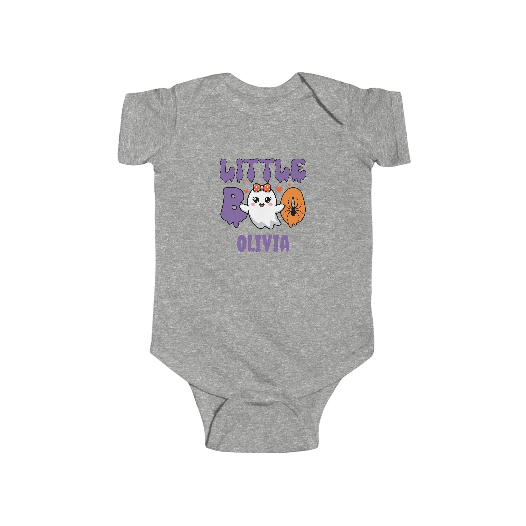 Little Boo Halloween Onesie — Personalized Baby Bodysuit