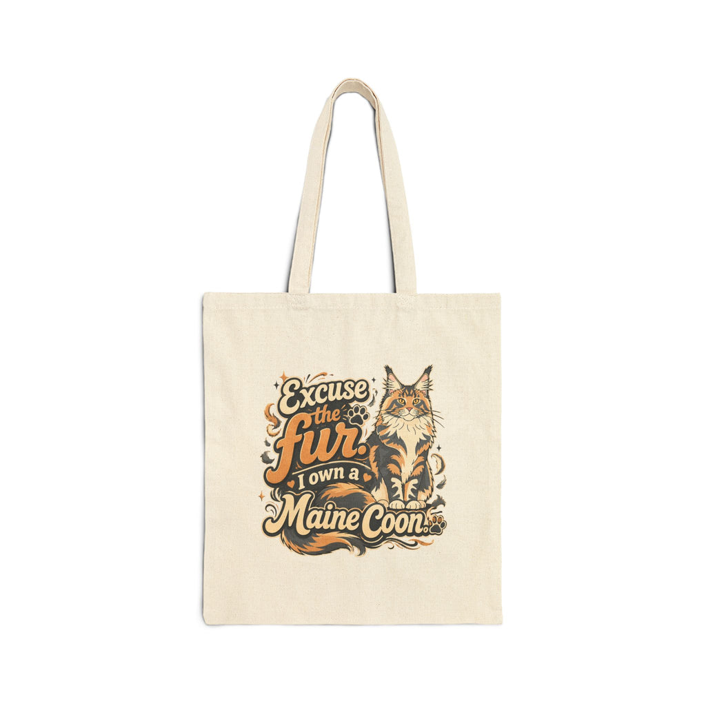 P048 Maine Coon Tote Bag