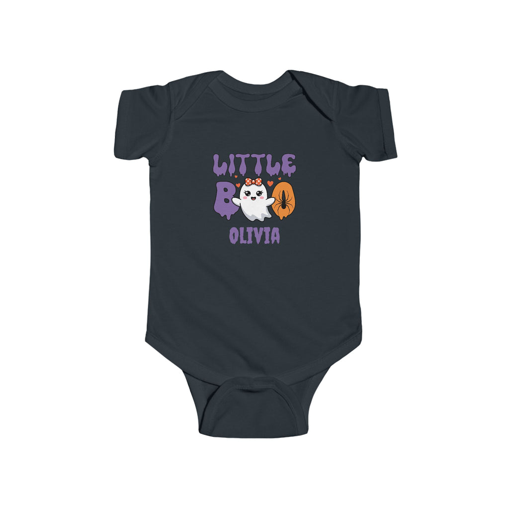 Little Boo Halloween Onesie — Personalized Baby Bodysuit
