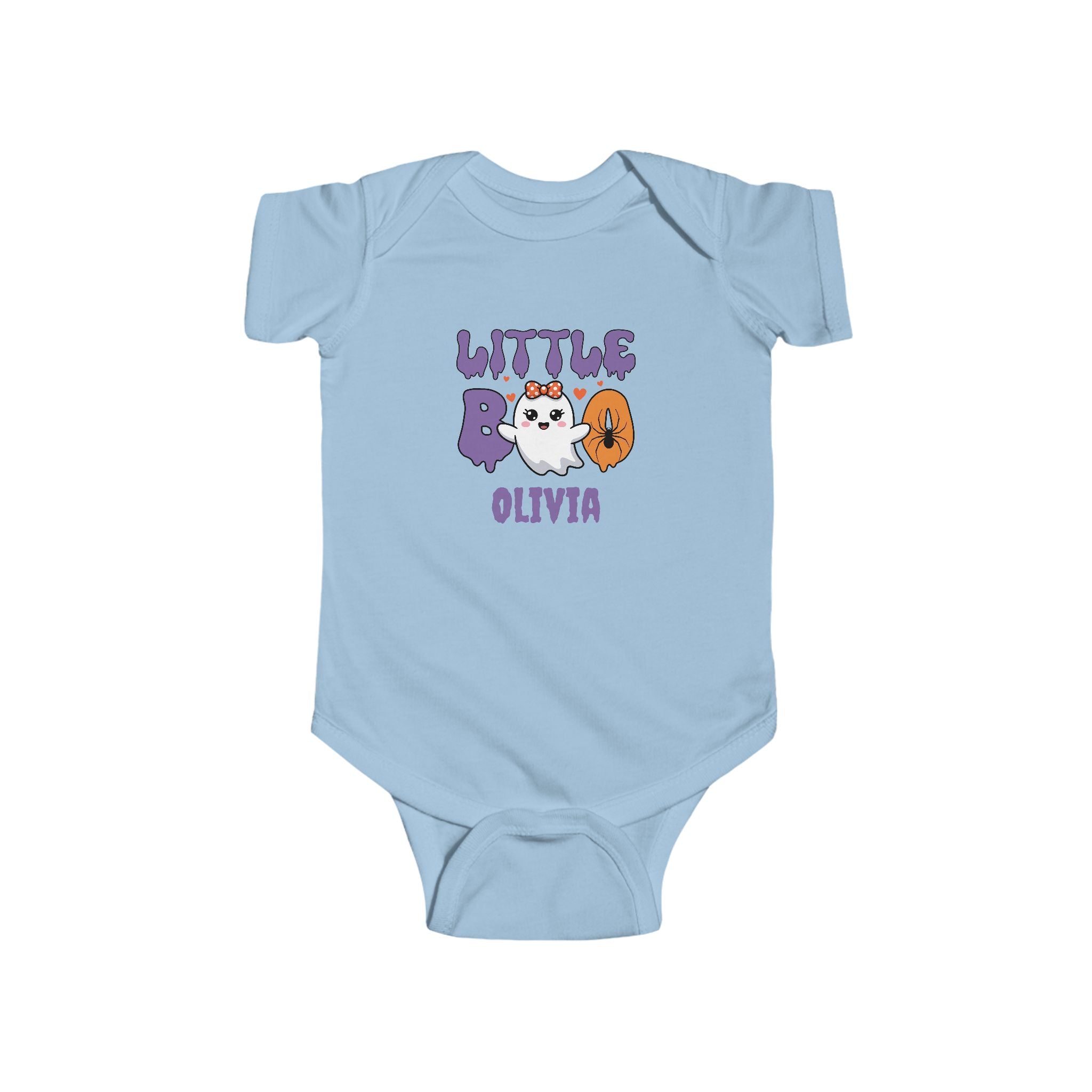 Little Boo Halloween Onesie — Personalized Baby Bodysuit