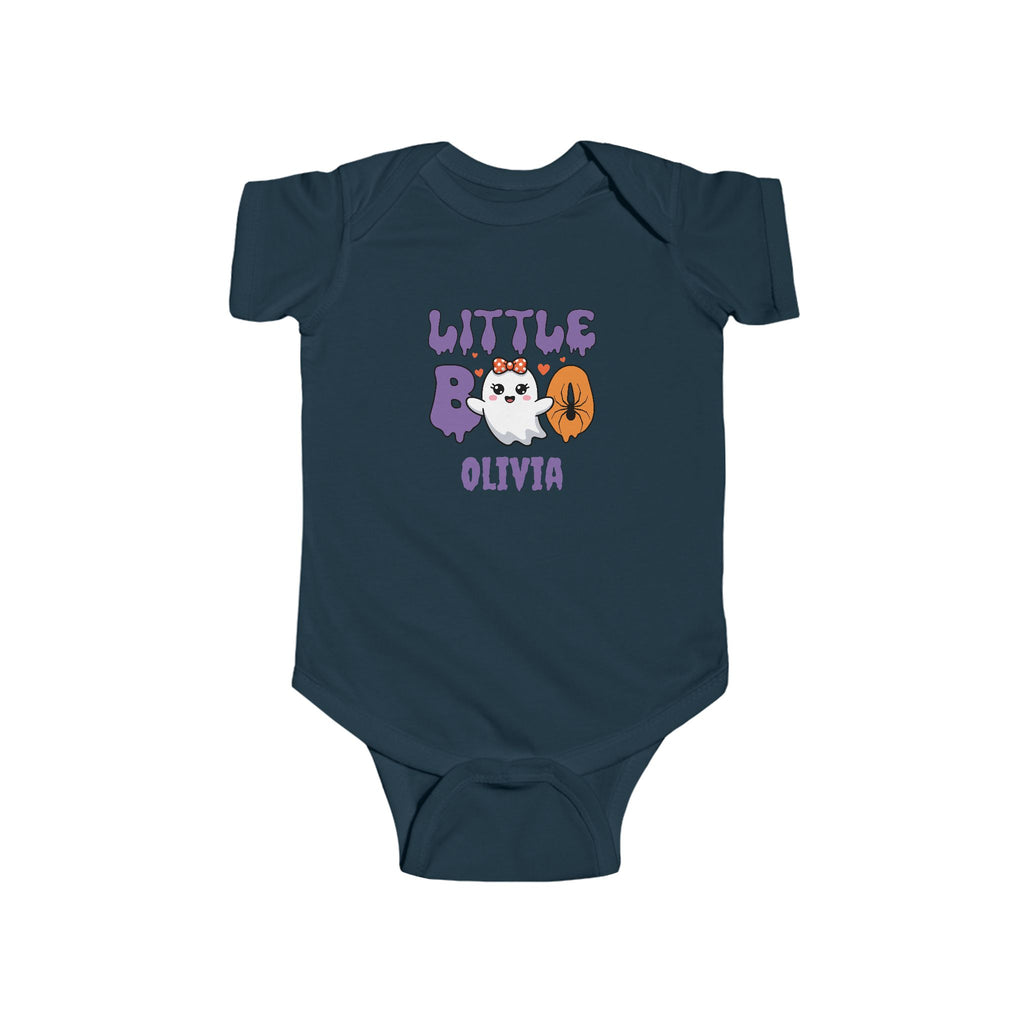 Little Boo Halloween Onesie — Personalized Baby Bodysuit