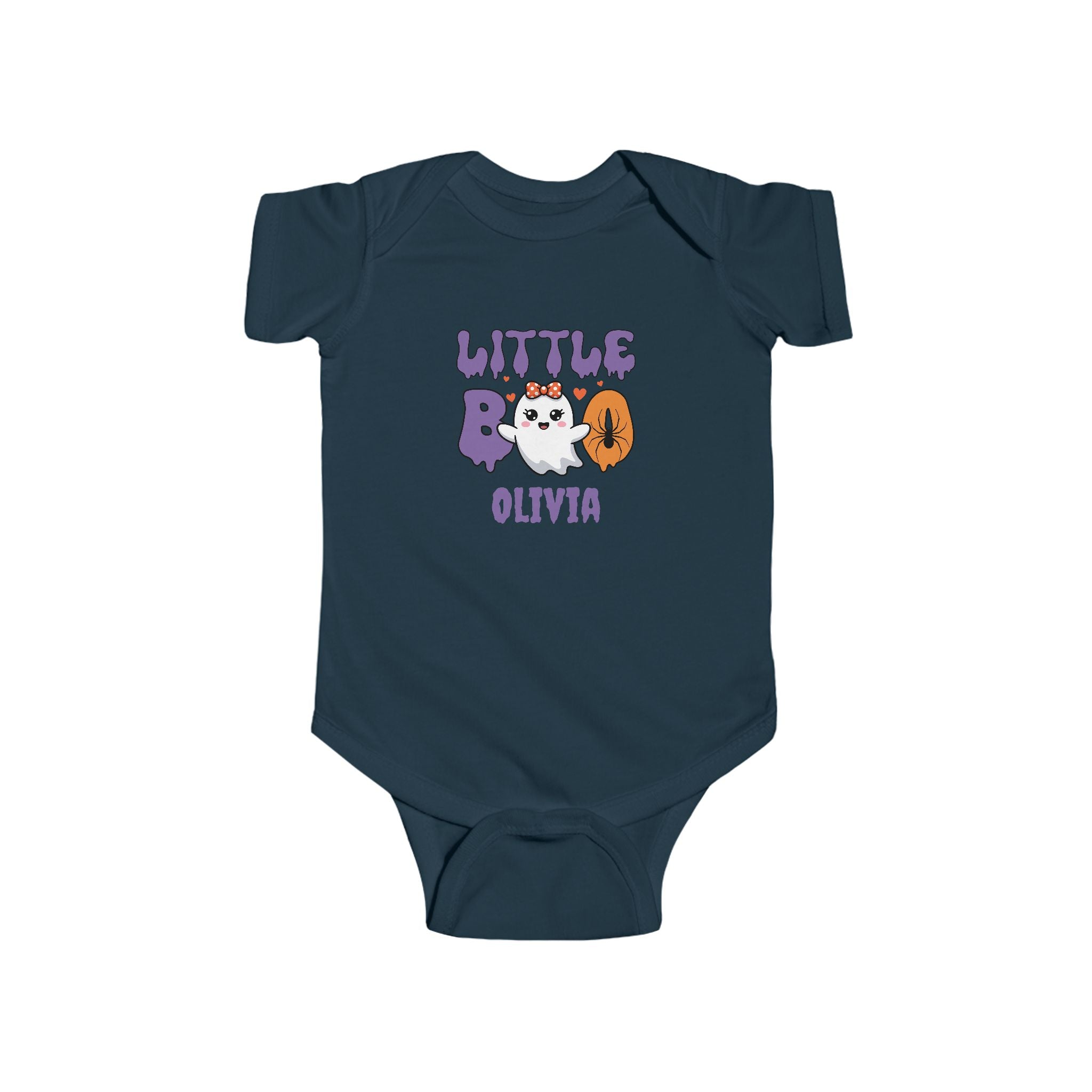 Little Boo Halloween Onesie — Personalized Baby Bodysuit