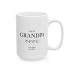 Best Grandpa Ever Mug — Personalized Gift for Grandpa