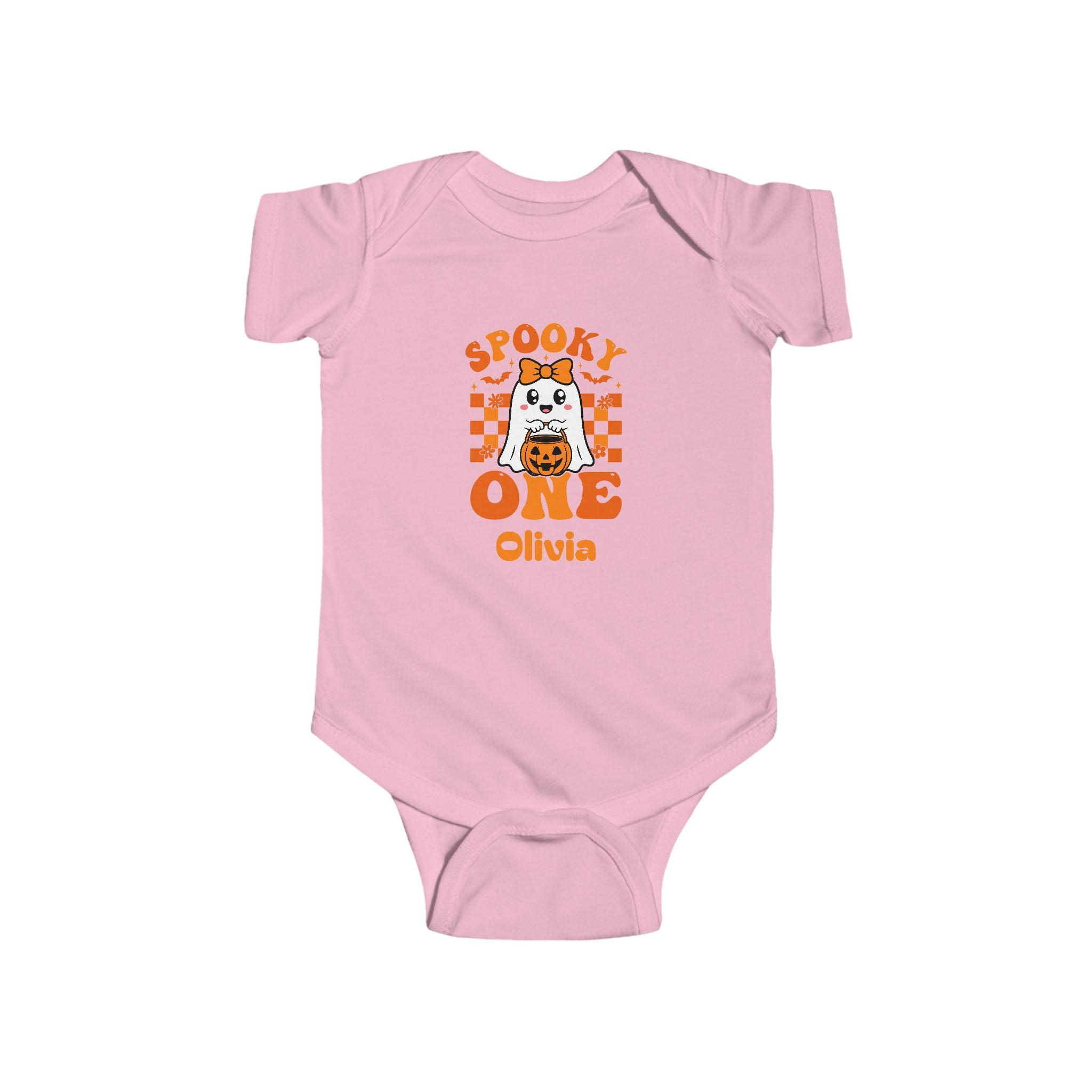 Spooky One Halloween Birthday Onesie — Personalized Baby Bodysuit