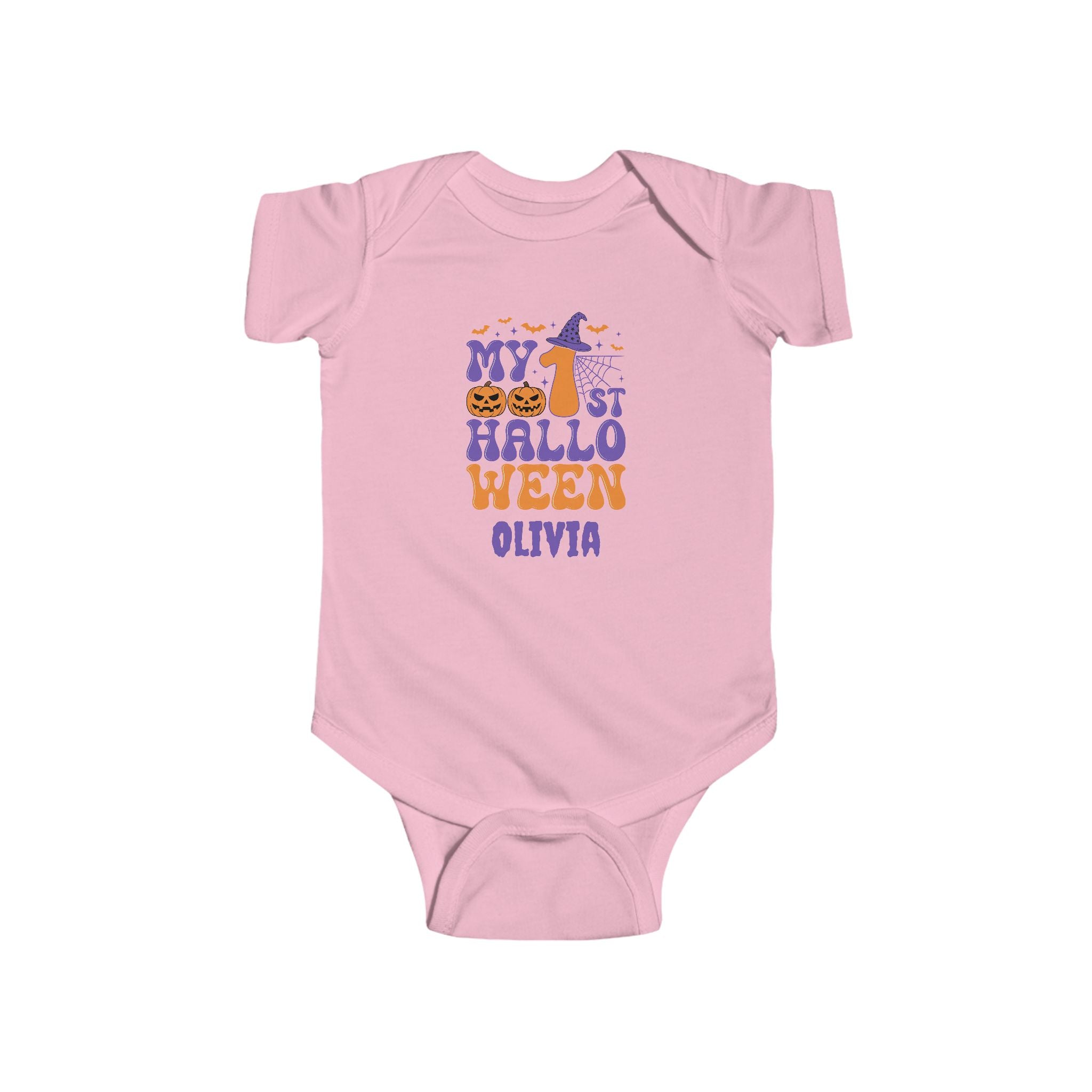 My 1st Halloween Onesie — Personalized Baby Bodysuit
