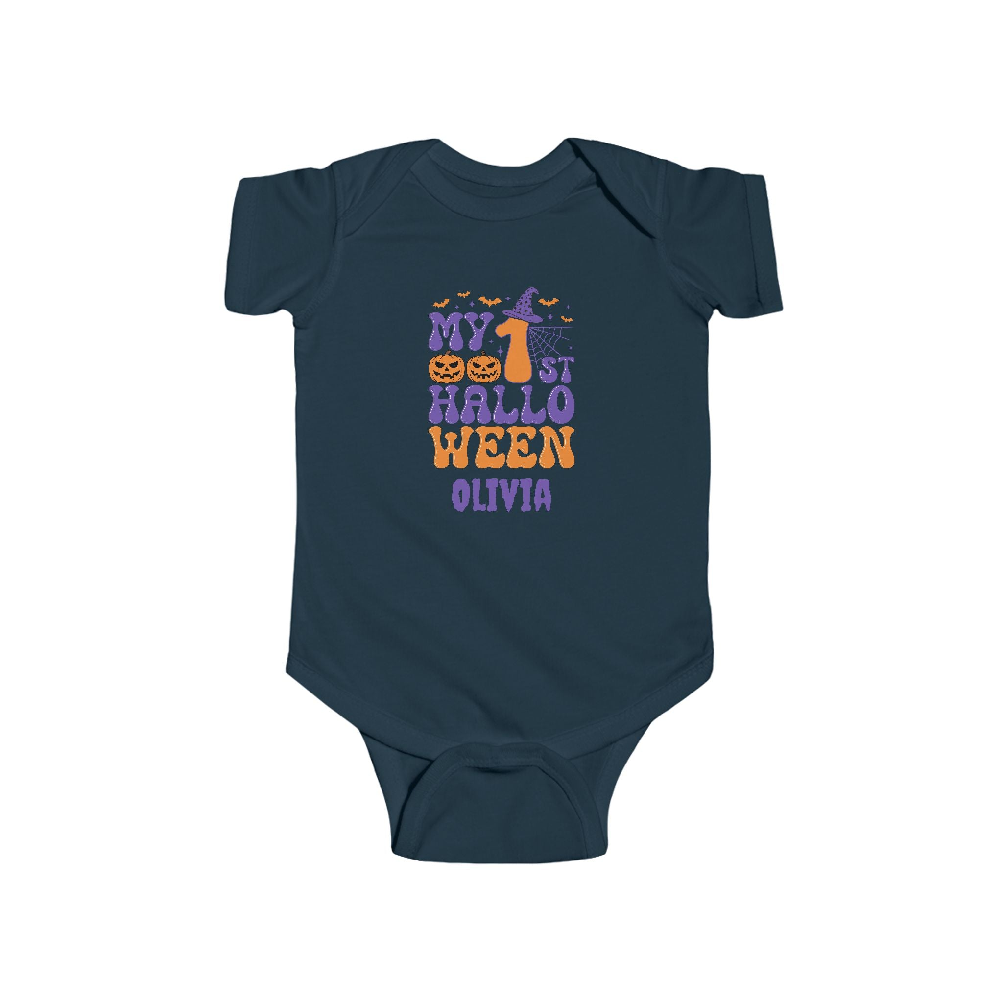 My 1st Halloween Onesie — Personalized Baby Bodysuit