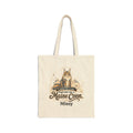 P045 Maine Coon Tote Bag — "God Sent Me a Maine Coon" Personalized Cat Canvas Tote