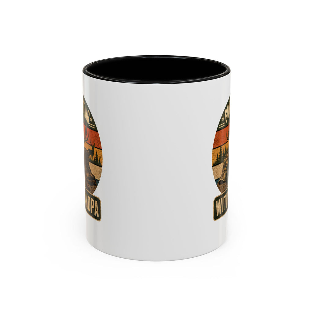 Personalized grandpa hunting mug — unique gift for outdoor grandpa birthday or Father's Day