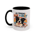 Accent Coffee Mug — Personalized "Pregnancy Announcement" Coffee Mug