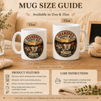 Grandpas Rookie MVP pregnancy mug left side view - Coming Soon ceramic mug gift for basketball grandpa