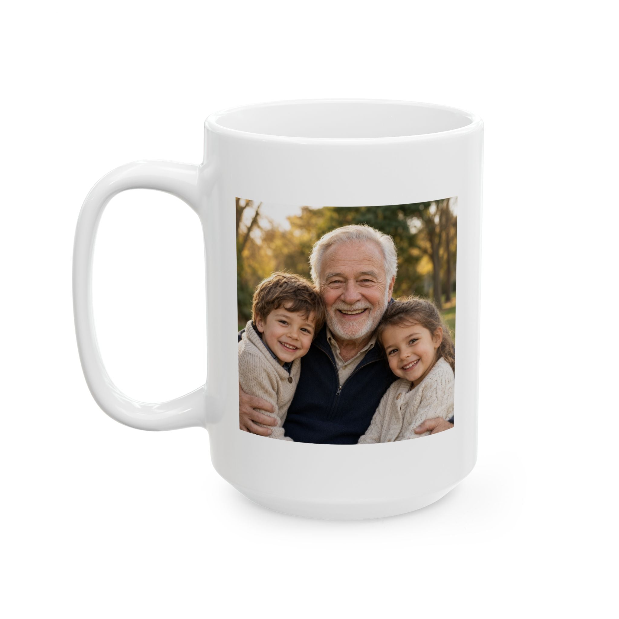 Father's Day gift for grandpa, personalized memory keeper mug 15oz