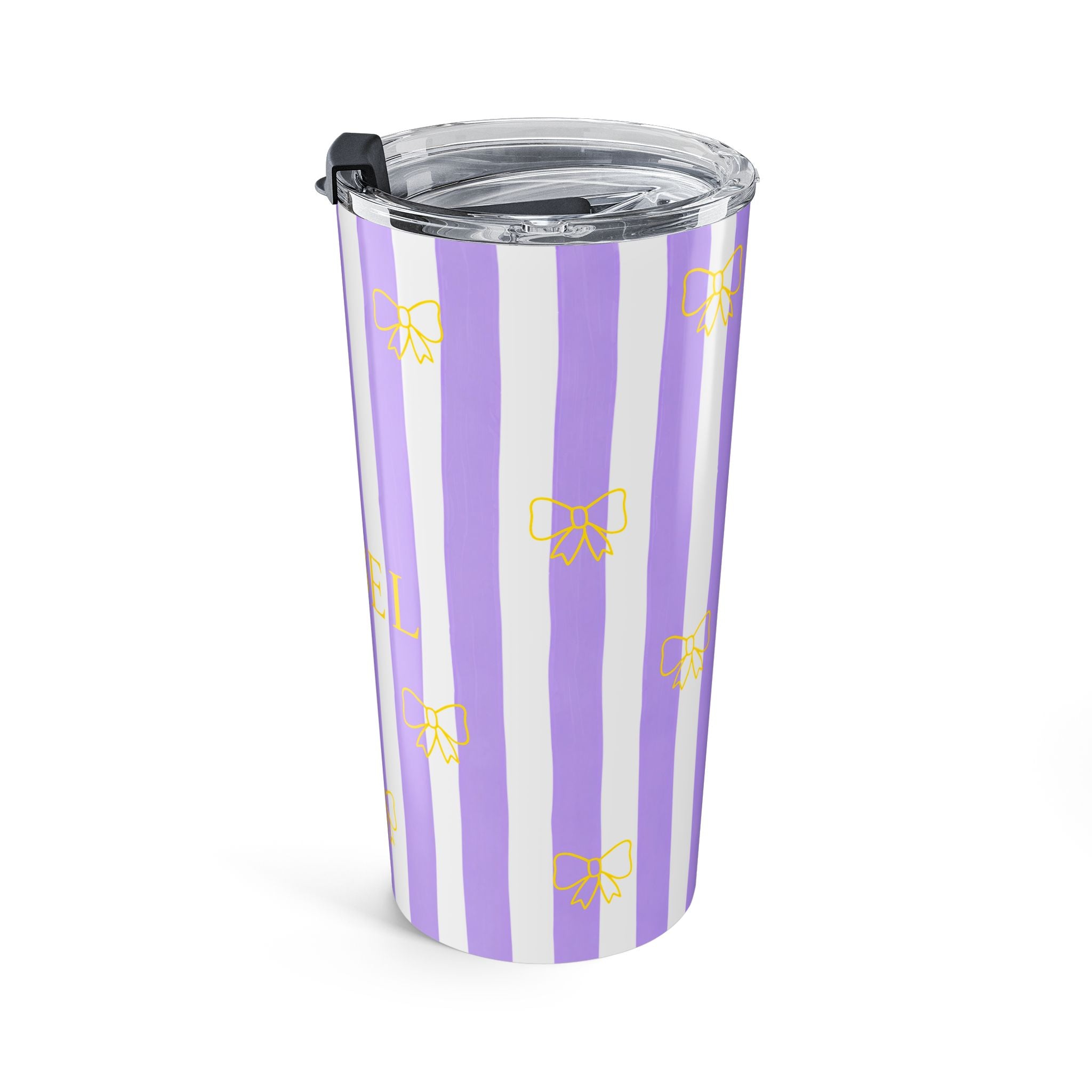 Custom name coquette tumbler gift for daughter, birthday gift idea